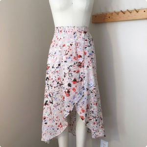 BCBG wrap skirt with pockets